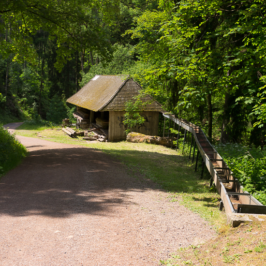 Historische Mühle im Löffeltal bei Hinterzarten